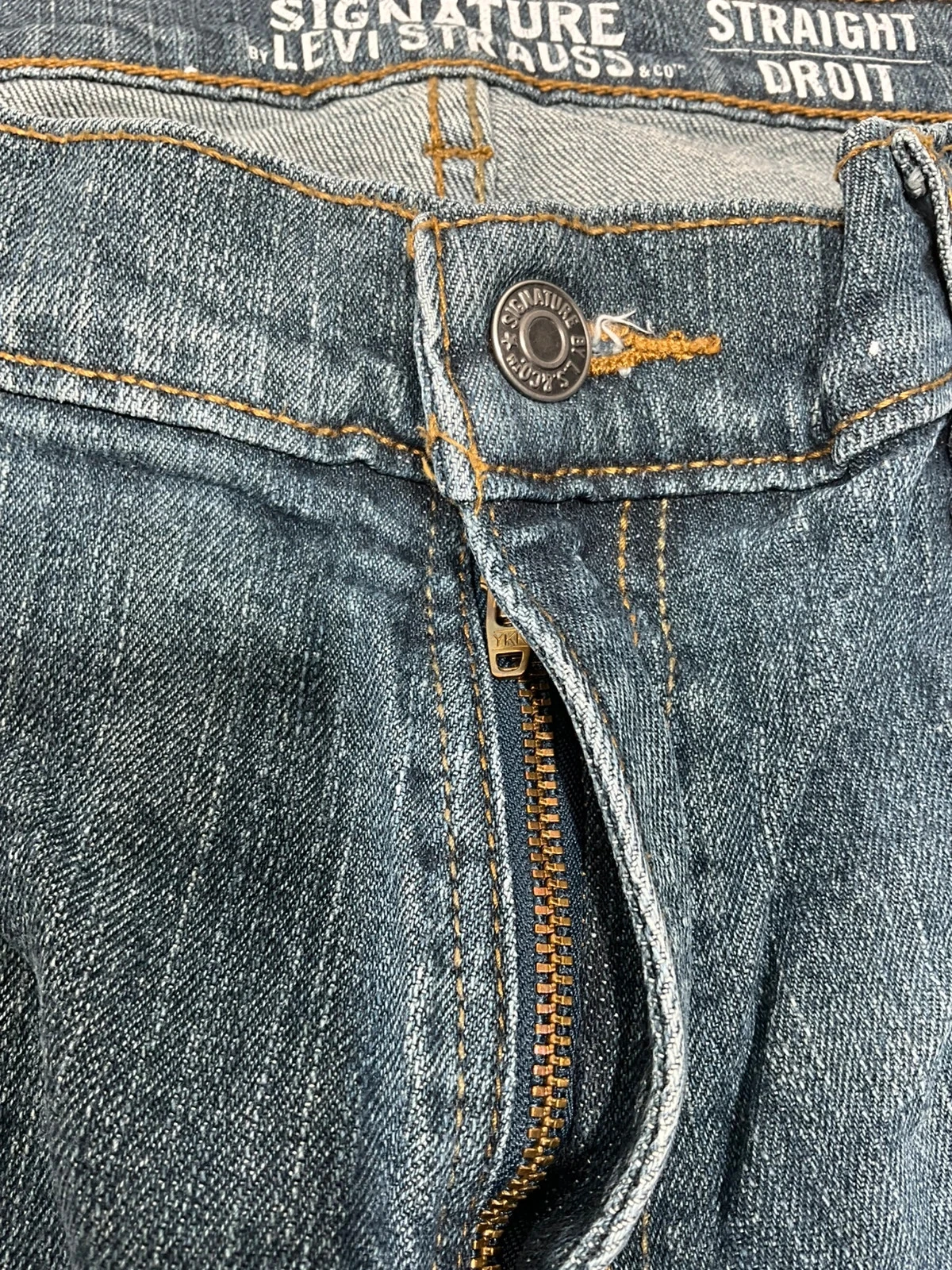 Jean Levi's  Straight W34 L30 Vintage Bleu Délavé Lvh 168 – photo 5